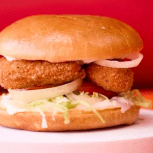 Vegan Plant Based Chicken Burger