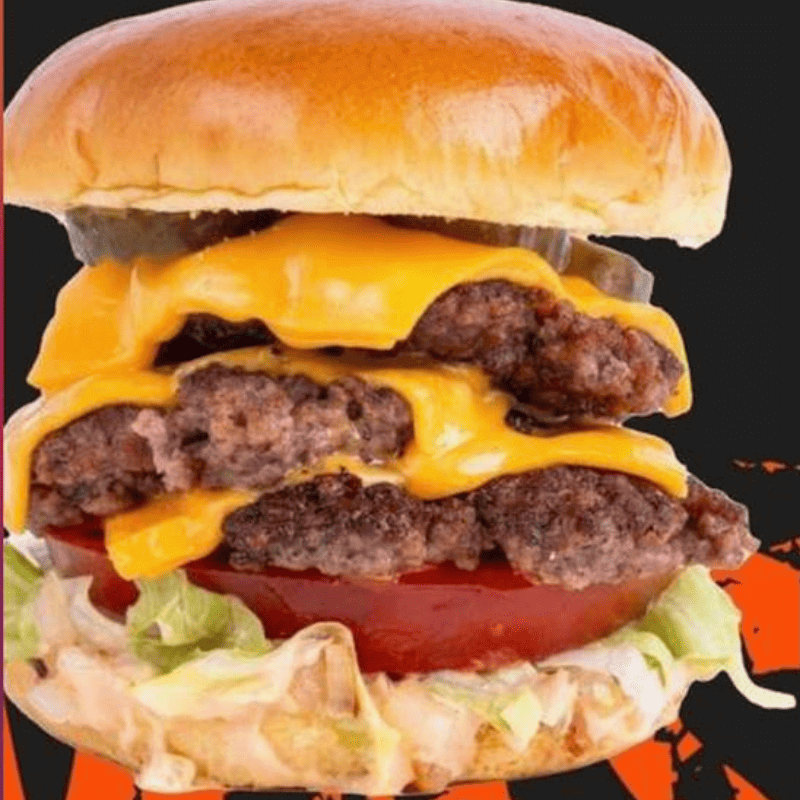Triple Stack Beef Burger